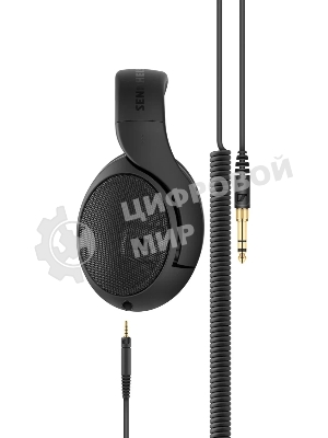 Проводные наушники Sennheiser HD 400 PRO черный, полноразмерные, Jack 3.5/6.3 мм