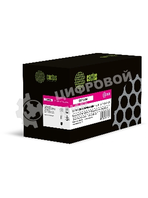 Картридж лазерный Cactus CS-TK5450M пурпурный (3200 стр.) для Kyocera ECOSYS PA2600cx/PA2600cwx/MA2600cfx/MA2600cwfx с чипом
