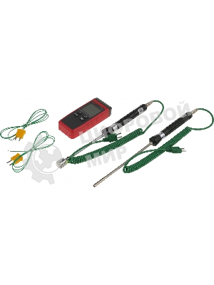 Термометр RGK CT-12+TR-10A+TR-10S контактный красный/черный (779838)