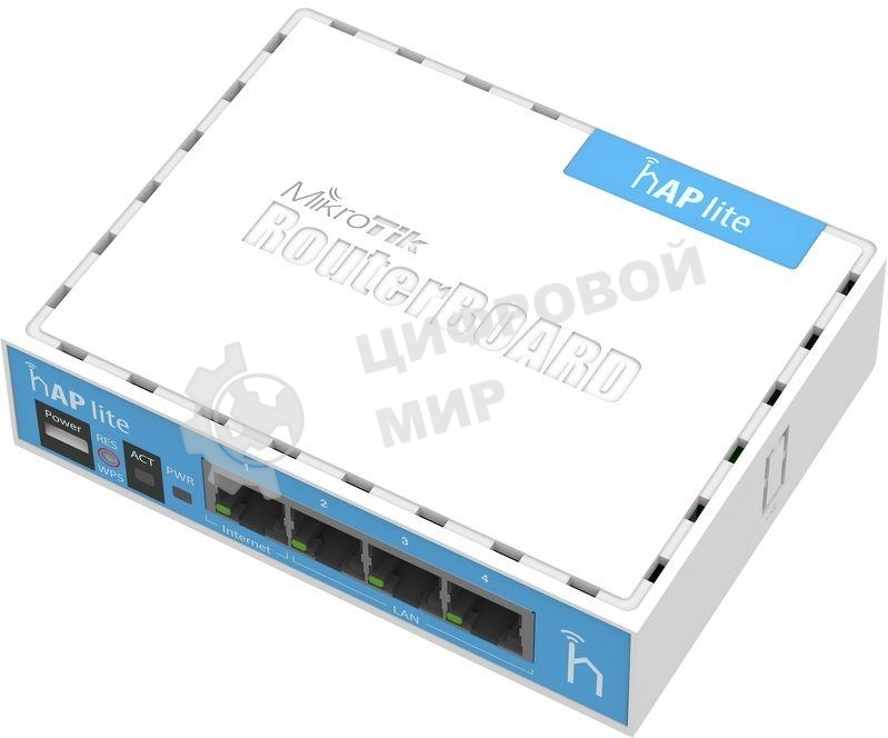 Беспроводной маршрутизатор Mikrotik RB941-2nD MikroTik RouterBOARD hAP lite