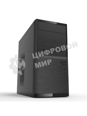 Компьютерный корпус InWin POWERMAN ES701BK USB 3.0 (Mini Tower, mATX, 450W PM-450ATX, USB 3.0x2, USBx2 + Audio, черный)