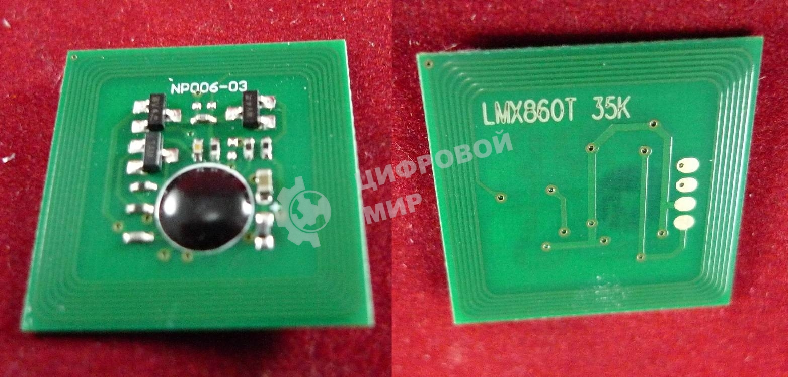 Чип ELP для Lexmark X860de/X862de/X864de (X860H21G) черный, 35K