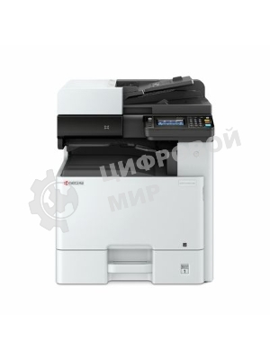 МФУ лазерное Kyocera Ecosys M8124cidn (1102P43NL0), A3, цветной, печ. до 24 стр/мин. (А4) до 12 стр/мин. (А3), скан. до 50 стр/мин., 1200 x 1200 dpi (печать) 600x600dpi (скан.), USB, RJ-45, NFC, Air Print, Mopria