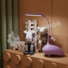 Светильник Gauss Qplus GTL701 (GT7014) настольный LED розовый 6Вт