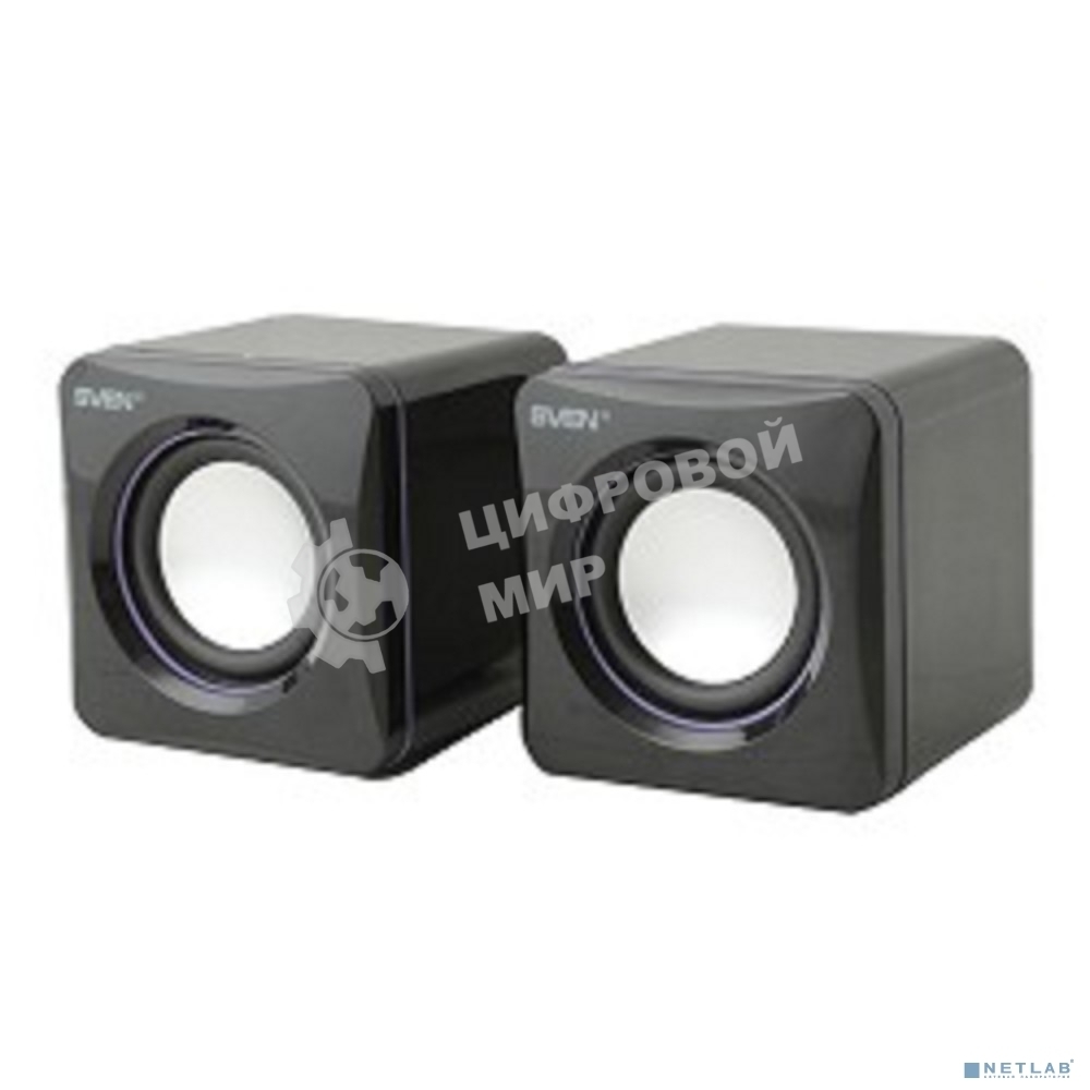 Акустическая система Sven 315 2.0 черный 5Вт