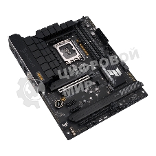 Материнская плата ASUS TUF GAMING H770-PRO WIFI, LGA 1700, Intel H770, 4xDDR5, 4xSATA, 4xM.2, 1xPCIe 5.0 x16, 1xPCIe 4.0 x4, 2xUSB-A 3.2 Gen 2, 4xUSB-A 3.2 Gen 1, 1xUSB-C 3.2 Gen 2x2, 1x2.5Gb LAN, 5x3.5 мм, 7.1, Standard-ATX