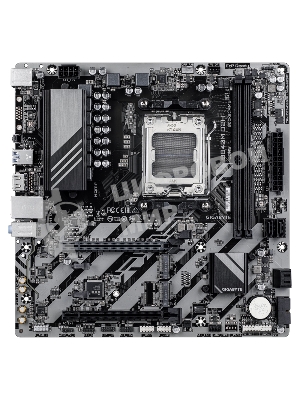 Материнская плата Gigabyte B840M D2H (V1.2), AM5, AMD B840, 2xDDR5, 4xSATA, 2xM.2, 1xPCIe 4.0 x16, 1xPCIe 3.0 x4, 1xHDMI, 1x2.5Gb LAN, 2xUSB-A 5Gbps, 8xUSB-A 2.0, 3x3.5 мм, 7.1, mATX