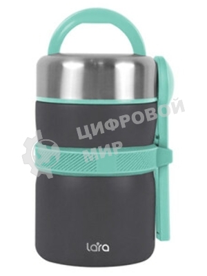 Термос Lara LR04-57 2,0 л нержавеющая сталь, пластик