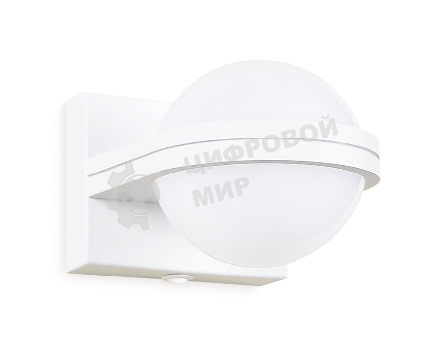 Настенный светодиодный светильник Ambrella light FW555 SWH белый песок LED 3000K 5W 80*80*138