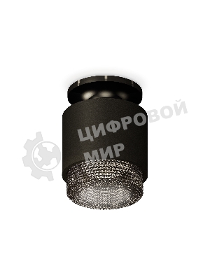 Светильник Ambrella Light XS7511062 SBK/PBK/BK черный песок/черный полированный/тонированный MR16 GU5.3 (N7926, C7511, N7192)