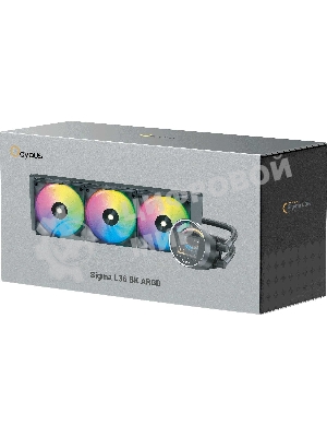 Система охлаждения Ocypus Sigma L36 BK ARGB, 360мм, LCD Pump 2.4