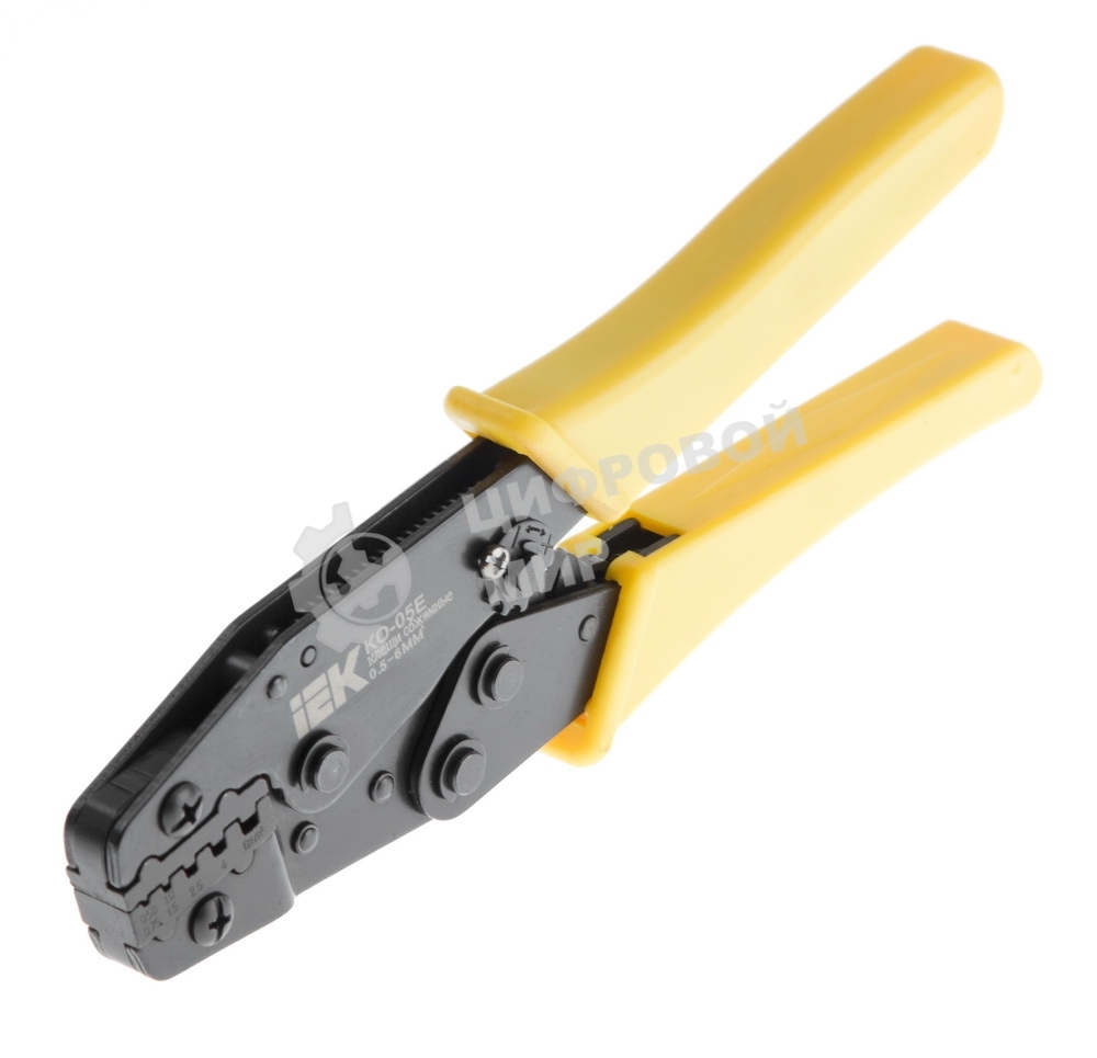 Клещи обжимные IEK КО-05Е0,5-6мм для Е-типа