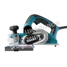Рубанок Makita KP0810C Рубанок,1050Вт,12000об\м,ширина-82мм,глуб-4мм,3.2кг,кор,парал упор