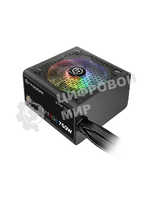 Блок питания Thermaltake Smart PS-SPR-0750NHSABE-1, 750Вт, 80 PLUS Bronze, 120мм, черный