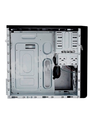 Компьютерный корпус InWin POWERMAN ES701BK USB 3.0 (Mini Tower, mATX, 450W PM-450ATX, USB 3.0x2, USBx2 + Audio, черный)