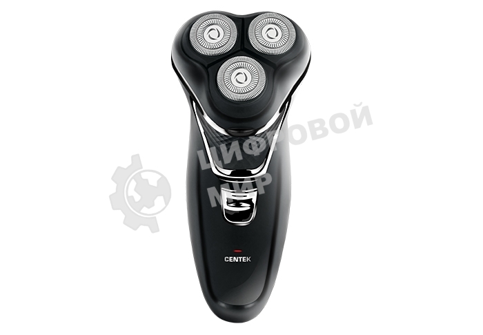 Электробритва Centek CT-2182 ротор, 5 плавающих головок, аккумулятор + работа от сети, влажное бритье