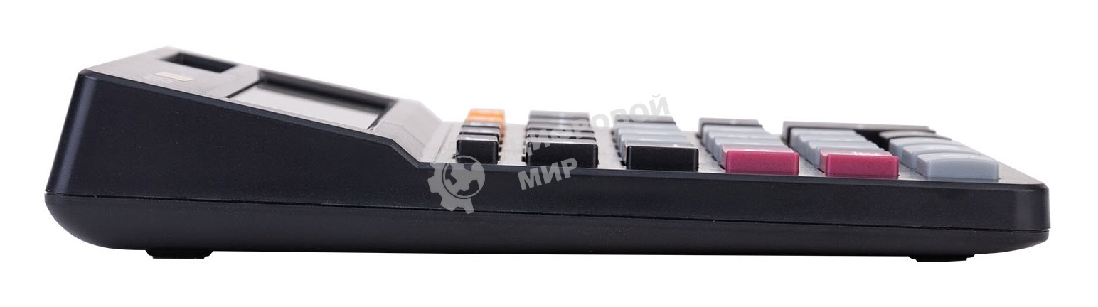 Калькулятор настольный Deli EM01320 черный 12-разр.