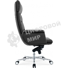 Кресло руководителя Cactus CS-LBK-AMSTERDAM кожа, крестов. алюминий