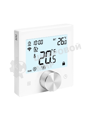 Терморегулятор цифровой Rexant SmartWarm W сенсорный, программируемый, с Wi-Fi, белый