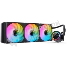 Система жидкостного охлаждения Water Cooling System JONSBO TG-420 ARGB Black (300W, 420mm, Black, ARGB/ Fans: 3x140mm, 93.73CFM, 36.2dBA, 1800RPM/ Pump height 54.55mm, 30dBA, 2400RPM, Rad thickness 54.5mm/ S: 1851, 1700, 1200, 115X, AM5, AM4)