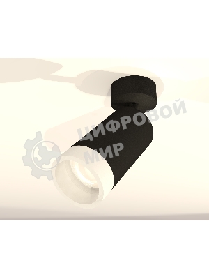 Светильник Ambrella Light XM6323011 SBK/FR черный песок/белый матовый MR16 GU5.3 (A2210, C6323, N6248)