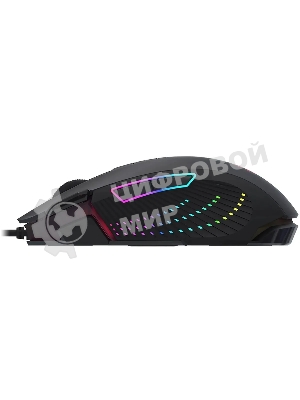 Мышь проводная A4Tech Bloody J90s черный, 8000 dpi, USB Type-A, кнопки - 12