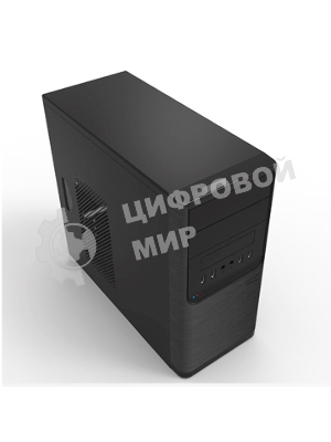 Компьютерный корпус InWin POWERMAN ES701BK USB 3.0 (Mini Tower, mATX, 450W PM-450ATX, USB 3.0x2, USBx2 + Audio, черный)