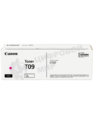 Тонер Canon T09 MG 3018C006 пурпурный туба для копира i-SENSYS X C1127iF, C1127i, C1127P