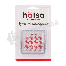 Прозрачные треугольные накладки-протекторы для мебели (4.3*4.3*2.1 см). 4 шт. 