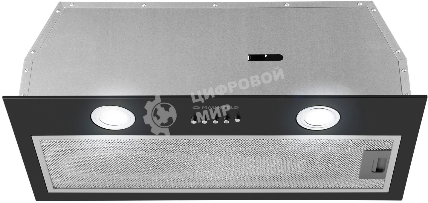 Вытяжка встраиваемая Maunfeld Thames 601M черный, 60 см, 520 куб. м/ч, 45 дБ