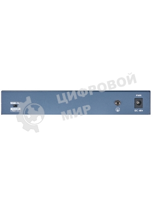 Коммутатор Hikvision DS-3E0109P-E/M(B), 8×100 Мбит/с PoE+ + 1×100 Мбит/с, неуправляемый