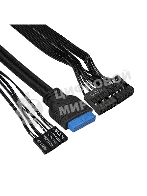 Компьютерный корпус Miditower ExeGate XP-340U-XP350 (ATX, XP350 с вент. 12см, 1хUSB/2хUSB 3.0, аудио)