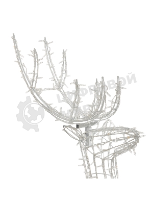 Фигура объемная Neon-night Олень 115х195 см, 528 LED, IP65, цвет свечения белый