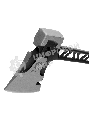 Топор цельнокованый Denzel 600 г, двухкомпонентная обрезиненная рукоятка