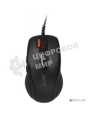 Мышь проводная A4Tech X-710BK черный, 2000 dpi, USB, кнопки - 7