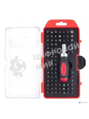 Отвертка с набором бит Cablexpert TK-SD-371 (79 предметов)