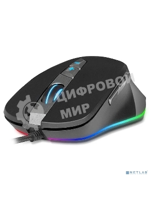 Мышь проводная SVEN RX-G970 черный, 4000 dpi, USB, кнопки - 7
