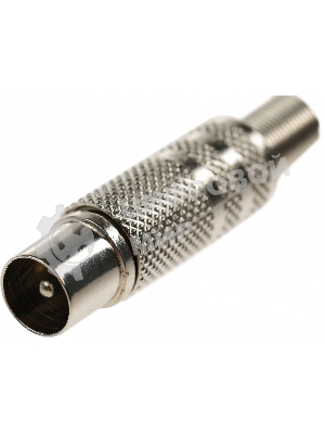 Штекер антенный Premier 4-010/1 Coax (m) серебристый