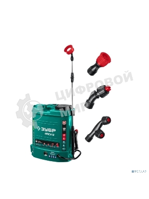 Опрыскиватель Зубр 12 л бак, аккумуляторный, 12В, 8А·ч