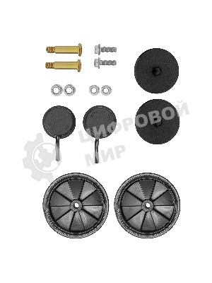 Компрессор безмасляный малошумный SPC 3000/50, 3000 Вт, ресивер 50 л, 520 л/мин MTX