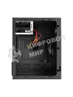 Компьютерный корпус Minitower ExeGate BAA-308MU2-AAA350 (mATX, БП AAA350 с вент. 8см, 1хUSB+2хUSB 3.0, HD Audio, черный)