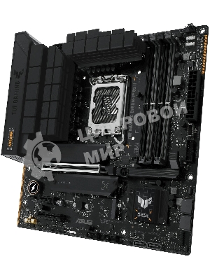 Материнская плата ASUS TUF GAMING B760M-PLUS II, LGA 1700, Intel B760, 4xDDR5, 4xSATA, 3xM.2, 1xPCIe 5.0 x16, 1xPCIe x4, 1xPCIe x1, 1xUSB-A 3.2 Gen 2, 2xUSB-A 3.2 Gen 1, 4xUSB 2.0, 1xUSB-C 3.2 Gen 2x2, 1x2.5Gb LAN, 5x3.5 мм, 7.1, mATX