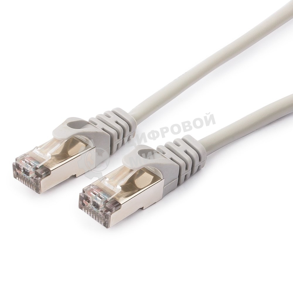 Патч-корд FTP Cablexpert cat.6, 15м, литой, многожильный, серый