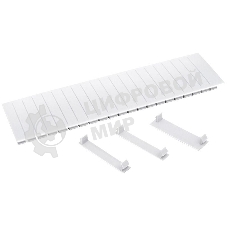 Заглушка 12 мод. белый IEK YZM10-12-K01