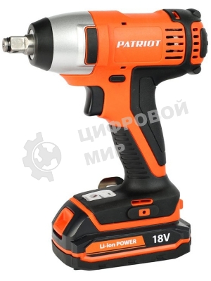 Гайковерт ударный аккумуляторный PATRIOT BR 180Li-1/2 180301140 две батареи Li-ion, 18V, 1,5 Ah, 140 Нм, большой кейс, зарядка за 1 час