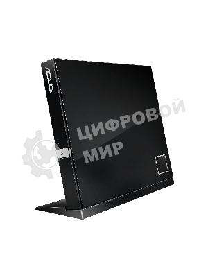 Оптический привод Blu-Ray Asus SBW-06D2X-U/BLK/G/AS черный USB slim внешний RTL