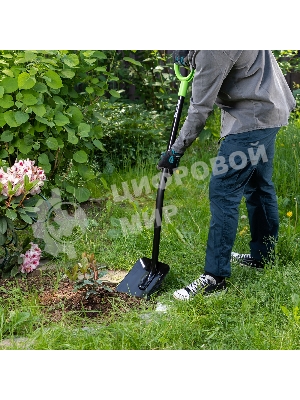 Лопата Сибртех совковая, металлический черенок