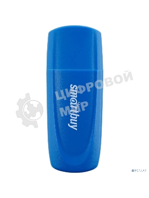 Флешка USB Smartbuy Scout Blue (SB016Gb2SCB), 16Gb, USB 2.0, R/W 15/12, синий