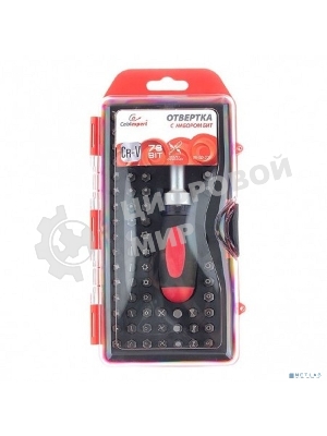 Отвертка с набором бит Cablexpert TK-SD-371 (79 предметов)