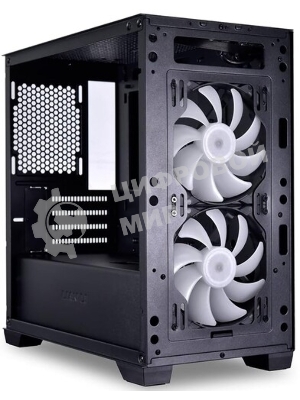 Компьютерный корпус Lian-Li Lancool 205M Mesh черный без БП ATX 2xUSB 3.0 audio bott PSU